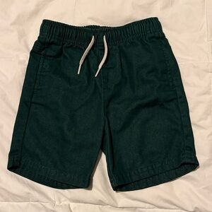 Dark Green Drawstring Shorts Old Navy Kids